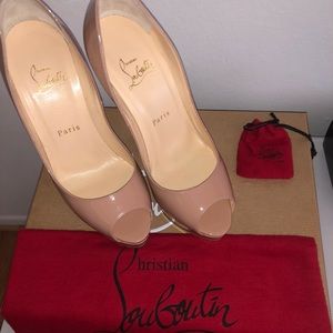Christian Louboutin Lady Peep heels